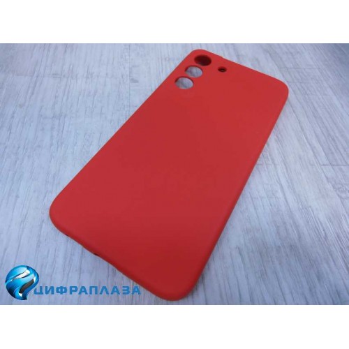 Чехол силиконовый Samsung S22 Plus Silicone Cover красный