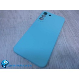 Чехол силиконовый Samsung S22 Plus Silicone Cover мятный