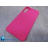 Чехол силиконовый Samsung S22 Plus Silicone Cover Nano 2mm фуксия