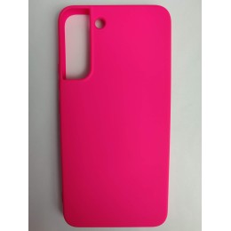 Чехол силиконовый Samsung S22 Plus Silicone Cover Nano фуксия