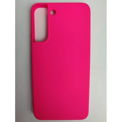 Чехол силиконовый Samsung S22 Plus Silicone Cover Nano фуксия