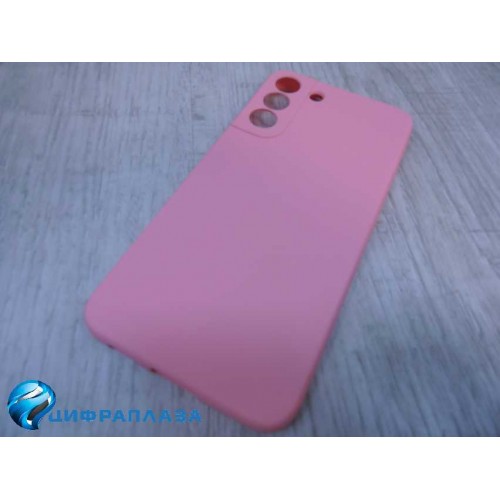 Чехол силиконовый Samsung S22 Plus Silicone Cover розовый