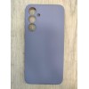 Чехол силиконовый Samsung S23 FE Silicone Cover Nano 2mm космический серый