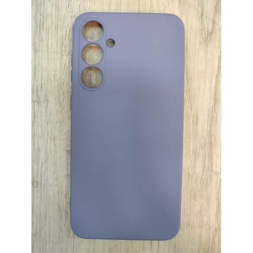 Чехол силиконовый Samsung S23 FE Silicone Cover Nano 2mm космический серый