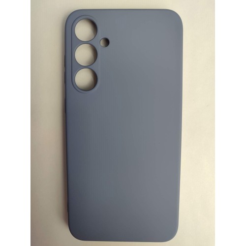 Чехол силиконовый Samsung S23 FE Silicone Cover Nano космический серый