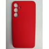 Чехол силиконовый Samsung S23 FE Silicone Cover Nano красный