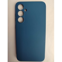 Чехол силиконовый Samsung S23 FE Silicone Cover Nano темно-синий