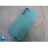 Чехол силиконовый Samsung S23 Plus Silicone Cover Nano 2mm бирюзовый