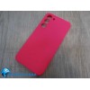 Чехол силиконовый Samsung S23 Plus Silicone Cover Nano 2mm фуксия