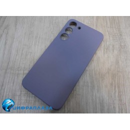 Чехол силиконовый Samsung S23 Plus Silicone Cover Nano 2mm серый