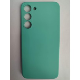 Чехол силиконовый Samsung S23 Plus Silicone Cover Nano бирюзовый