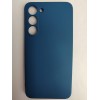 Чехол силиконовый Samsung S23 Plus Silicone Cover Nano темно-синий