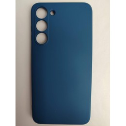 Чехол силиконовый Samsung S23 Plus Silicone Cover Nano темно-синий