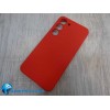 Чехол силиконовый Samsung S23 Silicone Cover Nano 2mm красный