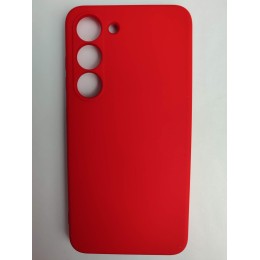Чехол силиконовый Samsung S23 Silicone Cover Nano красный