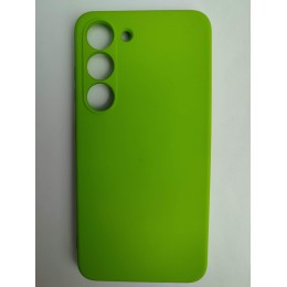Чехол силиконовый Samsung S23 Silicone Cover Nano салатовый