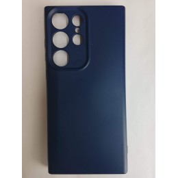 Чехол силиконовый Samsung S23 Ultra Magsafe темно-синий