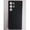 Чехол силиконовый Samsung S23 Ultra Silicone Cover без лого черный