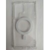 Чехол силиконовый Samsung S24 Ultra Magsafe Clear Case прозрачный
