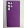 Чехол силиконовый Samsung S24 Ultra Silicone Cover Nano фиолетовый