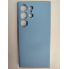 Чехол силиконовый Samsung S24 Ultra Silicone Cover Nano голубой