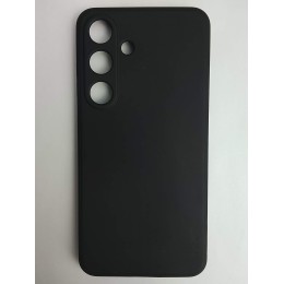 Чехол силиконовый Samsung S25 Soft Touch черный