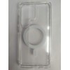 Чехол силиконовый Samsung S25 Ultra MagSafe прозрачный