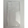 Чехол силиконовый Samsung S25 Ultra прозрачный с защитой камеры 