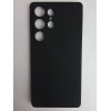 Чехол силиконовый Samsung S25 Ultra Silicone Cover без лого черный