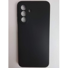 Чехол силиконовый Samsung S26 Pro матовый с защитой камеры черный