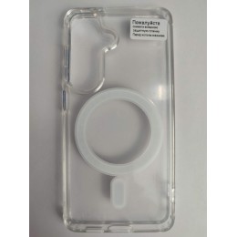 Чехол силиконовый Samsung S26 прозрачный Magsafe Clear Case