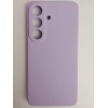 Чехол силиконовый Samsung S26 Silicone Cover без лого сиреневый
