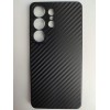 Чехол силиконовый Samsung S26 Ultra карбон черный