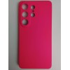 Чехол силиконовый Samsung S26 Ultra Silicone Cover без лого фуксия