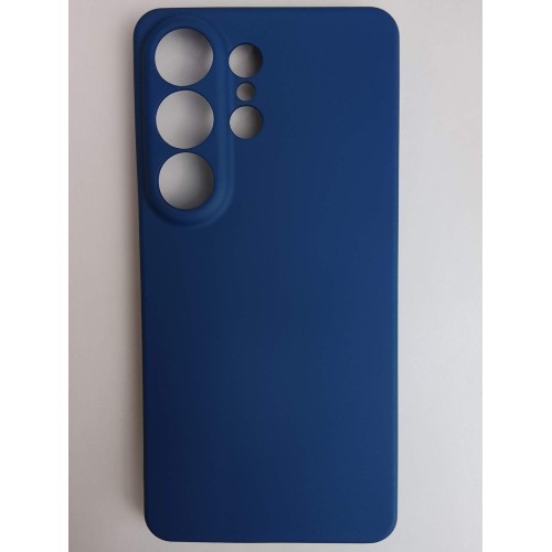 Чехол силиконовый Samsung S26 Ultra Soft Touch синий