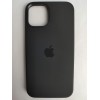 Чехол силиконовый Silicone Case MagSafe ORG iPhone 12/12 Pro черный