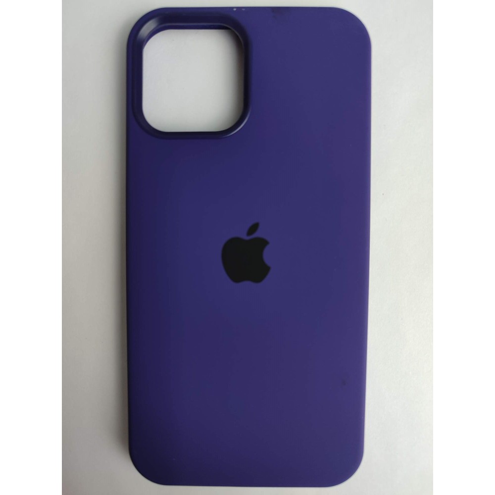 Чехол силиконовый Silicone Case MagSafe ORG iPhone 12/12 Pro фиолетовый