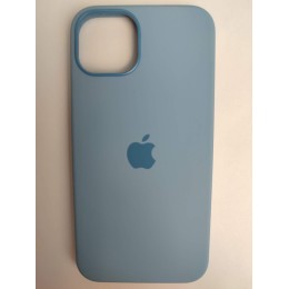 Чехол силиконовый Silicone Case MagSafe ORG iPhone 13 голубой