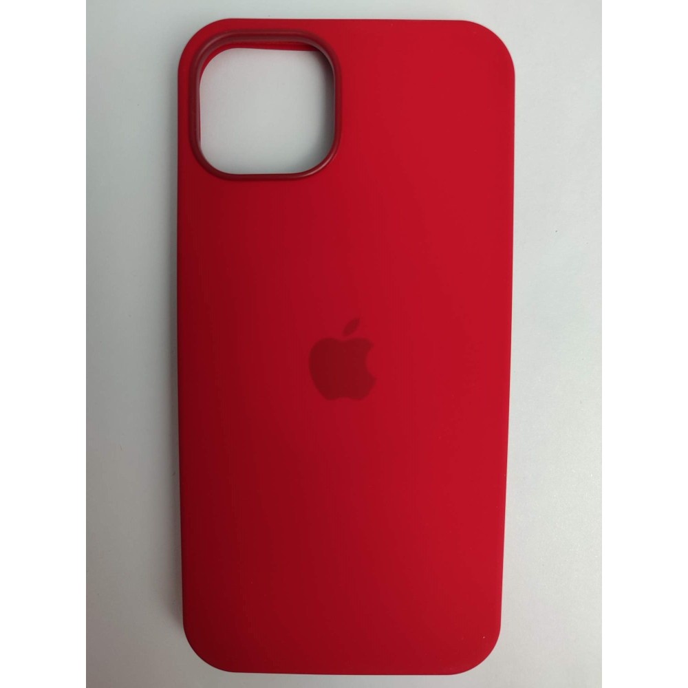 Чехол силиконовый Silicone Case MagSafe ORG iPhone 13 красный
