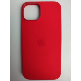 Чехол силиконовый Silicone Case MagSafe ORG iPhone 14 красный