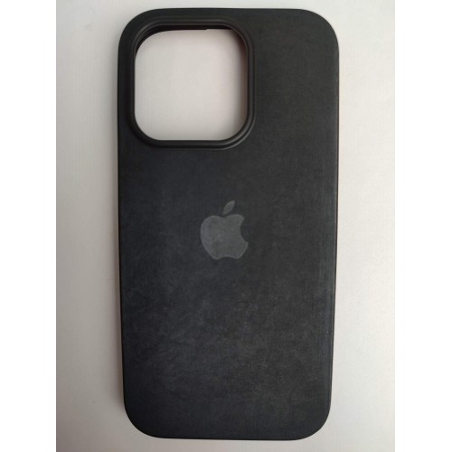 Чехол силиконовый Silicone Case MagSafe ORG iPhone 14 Pro Max с анимацией бархатный графит