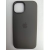 Чехол силиконовый Silicone Case MagSafe ORG iPhone 15 Pro Max графит