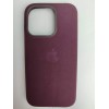 Чехол силиконовый Silicone Case MagSafe ORG iPhone 15 Pro Max с анимацией бархатный бордовый