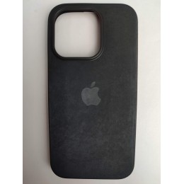 Чехол силиконовый Silicone Case MagSafe ORG iPhone 15 Pro Max с анимацией бархатный черный