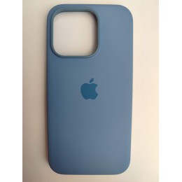 Чехол силиконовый Silicone Case MagSafe ORG iPhone 15 Pro Max синий