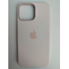 Чехол силиконовый Silicone Case MagSafe ORG iPhone 15 Pro Max светло-розовый