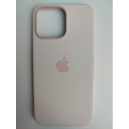 Чехол силиконовый Silicone Case MagSafe ORG iPhone 15 Pro Max светло-розовый
