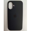Чехол силиконовый Silicone Case MagSafe ORG iPhone 16 черный