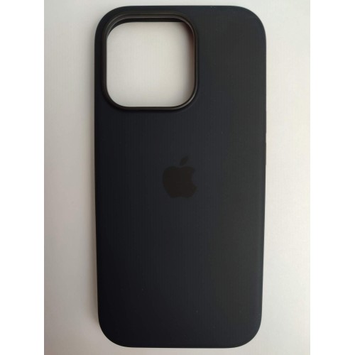 Чехол силиконовый Silicone Case MagSafe ORG iPhone 16 Pro черный
