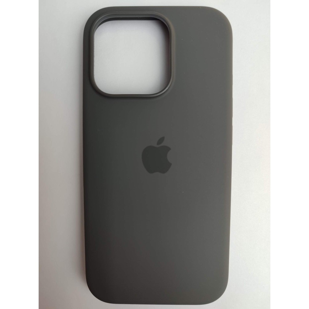 Чехол силиконовый Silicone Case MagSafe ORG iPhone 16 Pro графит